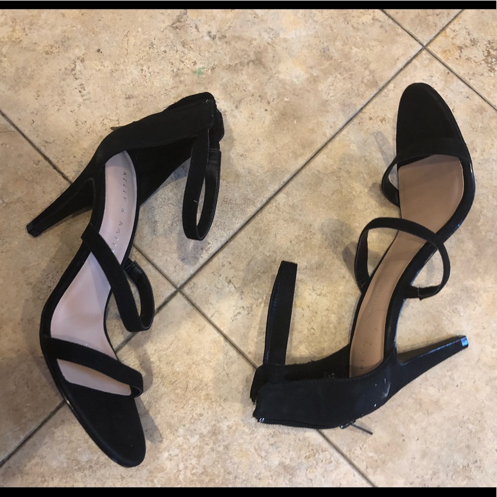 Kelly & Katie strappy black heels